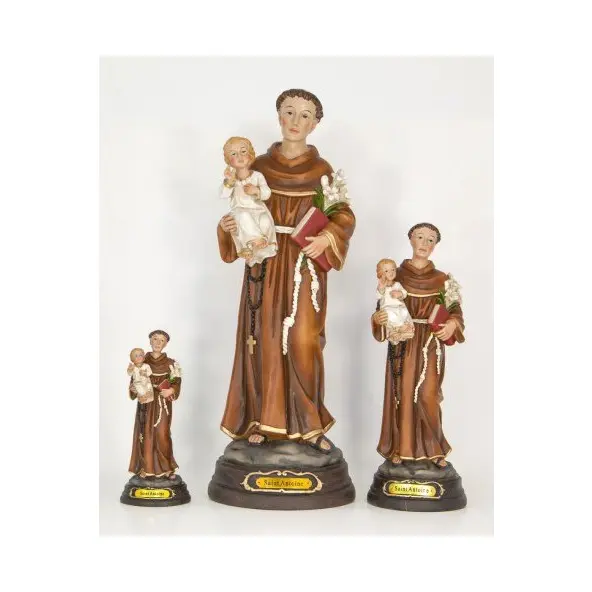 Statue de Saint Antoine en résine