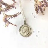 Médaille Saint Padre Pio - Argent - 1
