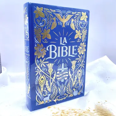 La Bible reliée avec jaspage