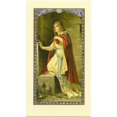 Image avec prière - Sainte Philomène