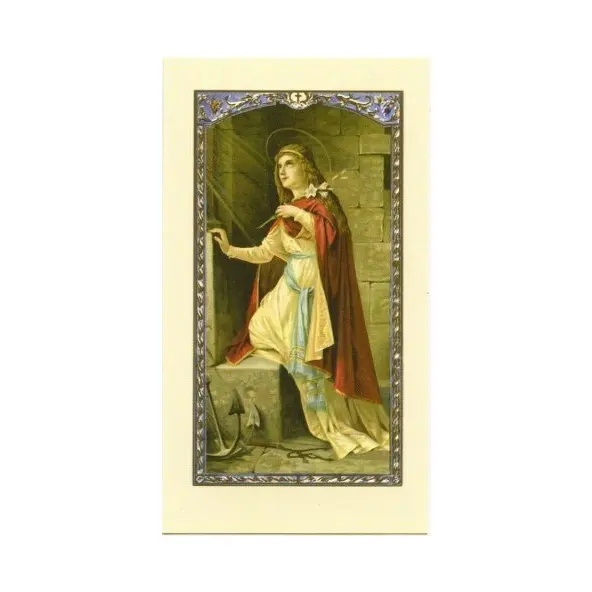 Image avec prière - Sainte Philomène