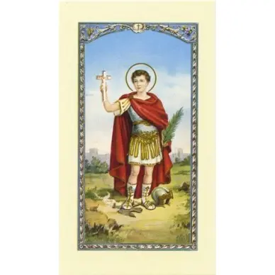 Image avec prière - Saint Expédit