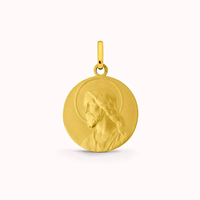 Médaille du Christ en or 18 carats